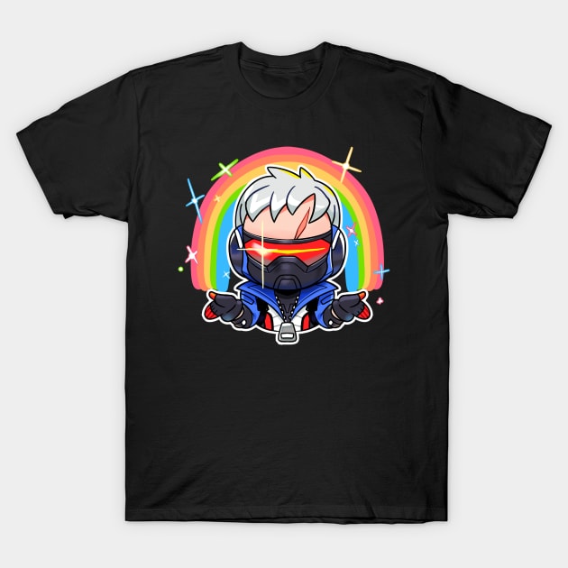 Soldier 76 - Imagination T-Shirt by REDZtheARTIST